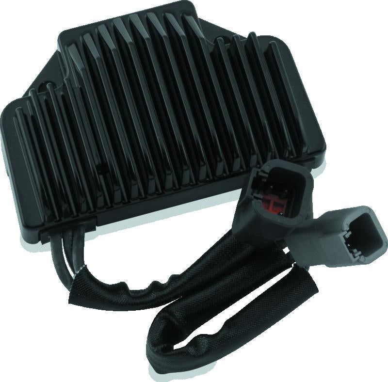 TwinPower Twin Power 06-07 FXD Voltage Regulator Black Replaces H-D 74361-06 38 Amp