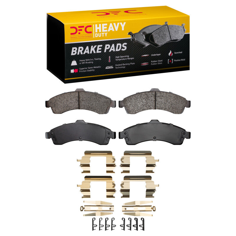 DFC 02-05 Buick Rainier Front Heavy Duty Pads and Hardware Kit