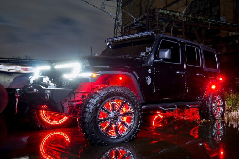 ORACLE Lighting Oracle VECTOR Series Full LED Grille - Jeep Wrangler JL/JT - NA