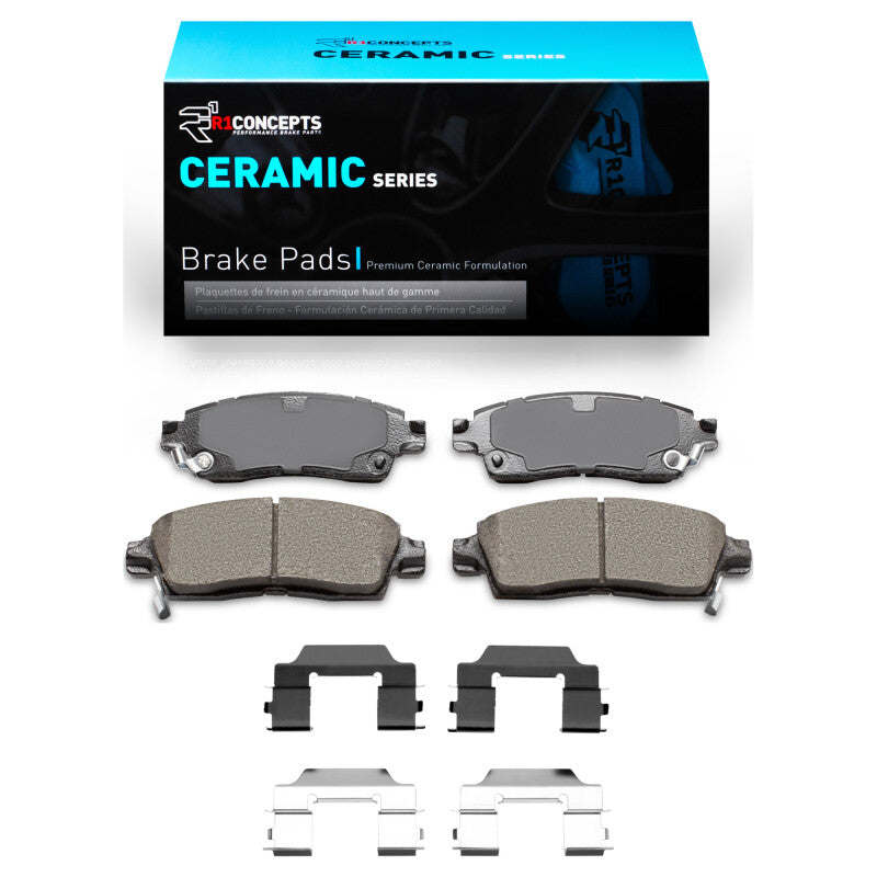R1 Concepts R1 2002-2019 Buick Rainier Rear R1 Ceramic Pads & Hardware Kit