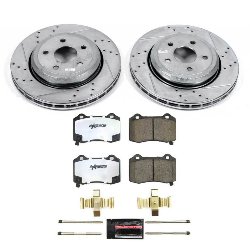 PowerStop Power Stop 18-21 Jeep Grand Cherokee Rear Z26 Street Brake Kit
