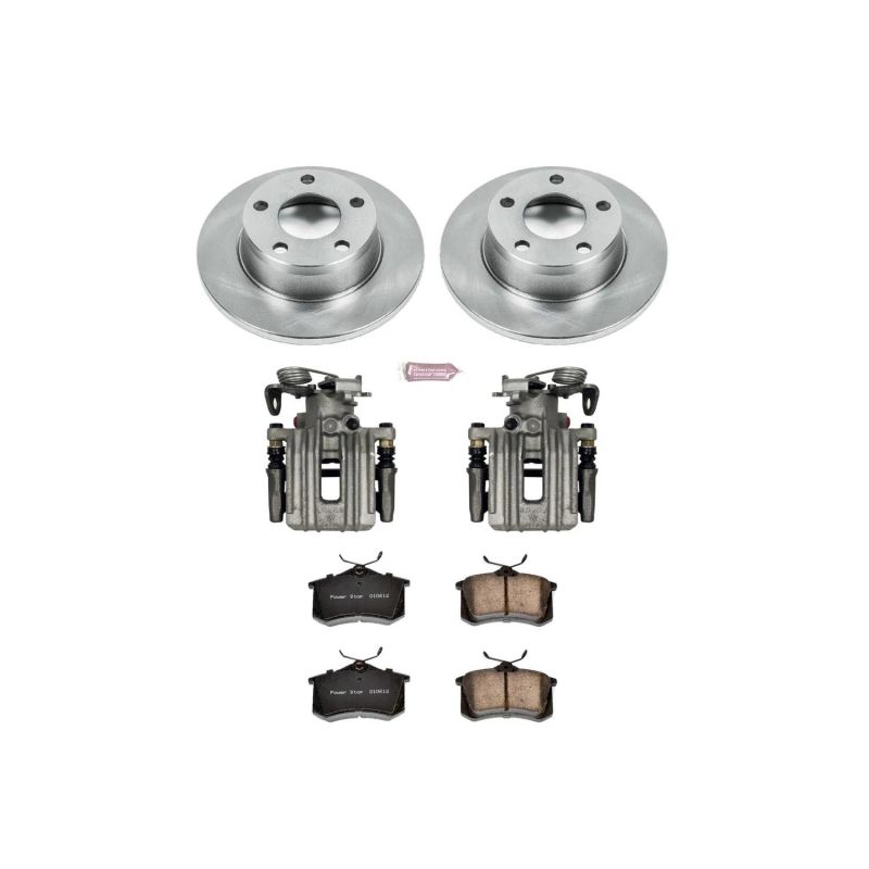 PowerStop Power Stop 01-05 Audi Allroad Quattro Rear Autospecialty Brake Kit w/Calipers