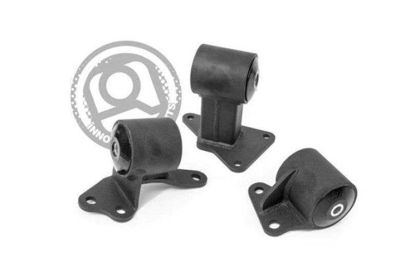 Innovative Mounts Innovative 94-97 Honda Accord F-Series Black Steel Mounts 65A Bushings (Auto Trans)