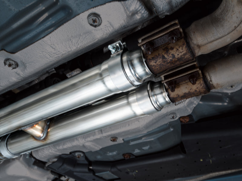 AWE Tuning 21-23 Ford Mustang Mach 1 SwitchPath Cat-Back Exhaust w/ Quad Diamond Black Tips