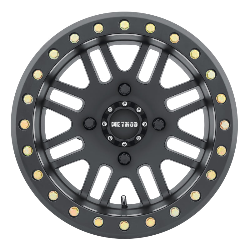 Method Wheels Method MR406 UTV Beadlock 15x8 / 4+4/0mm Offset / 4x136 / 106mm CB Matte Black Wheel