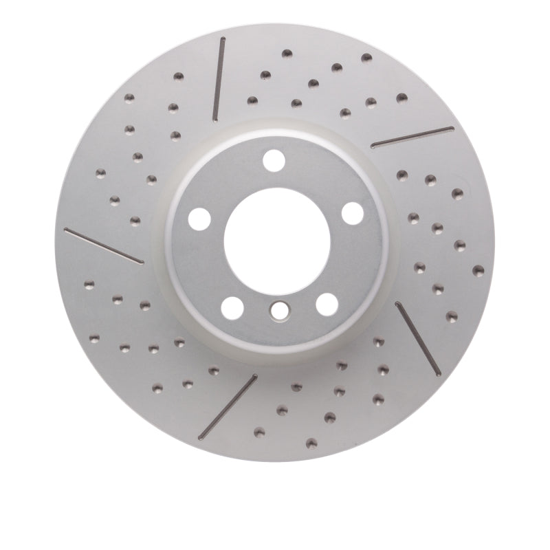 R1 Concepts R1 17-20 BMW 440i Front R1 Carbon Alloy GeoMET Dimpled & Slotted Rotor
