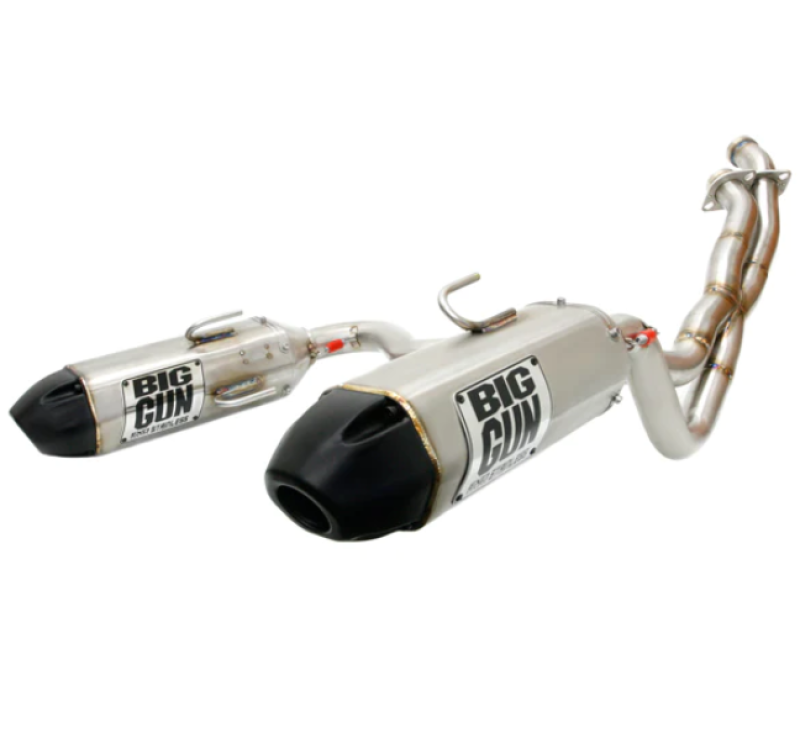 Big Gun 14-19 Polaris Scrambler XP 1000 EXO Stainless Dual Full Syst Exhaust