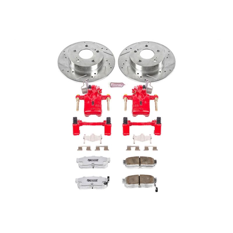 PowerStop Power Stop 96-01 Infiniti I30 Rear Z26 Street Warrior Brake Kit w/Calipers