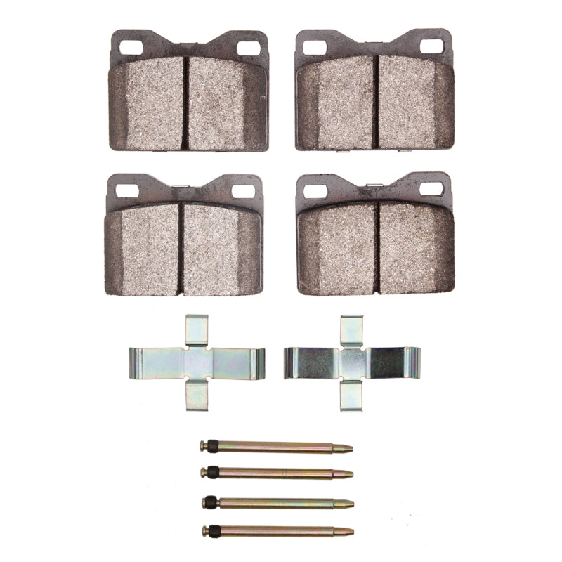 DFC 74-77 Audi 100 Series Front 5000 Advanced Semi Metallic Brake Pads and Hardware Kit