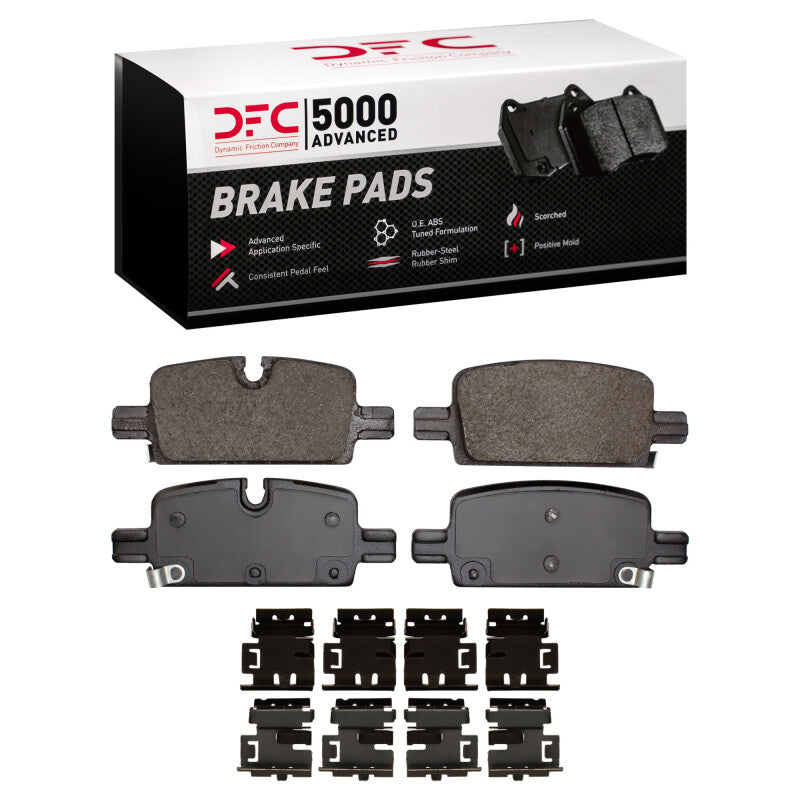 DFC 19-26 Chevrolet Silverado 1500 Rear 5000 Advanced Ceramic Brake Pads and Hardware Kit