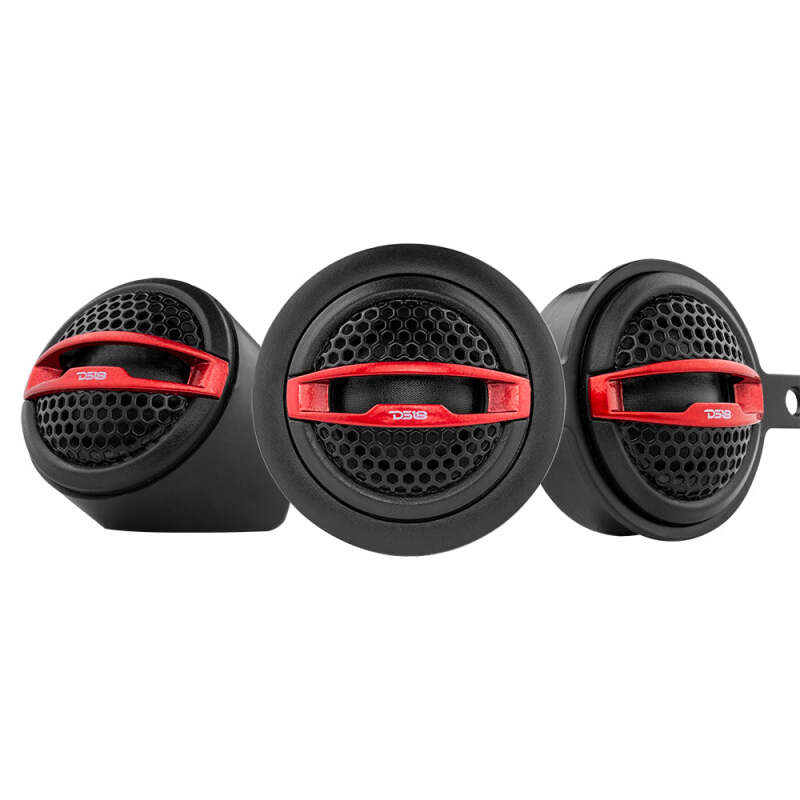 DS18 6.5in 50 Watts RMS 4 ohm 2-Way Component Speaker System Universal Fit
