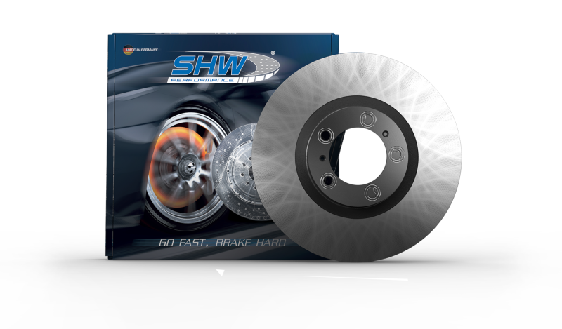 SHW Performance SHW 03-20 Bentley Continental GT 6.0L Front Smooth Monobloc Brake Rotor (3W0615301K)
