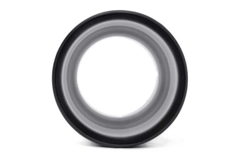 Dinan Double-Walled 4in Clamp-On Exhaust Tip - Black - 4in Outlet / 3in Inlet