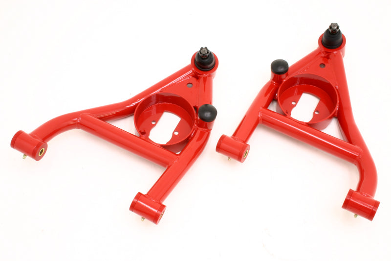 BMR Suspension BMR 67-69 1st Gen F-Body Lower A-Arms Non-Adj. Rear Bump Stops (Polyurethane) - Red
