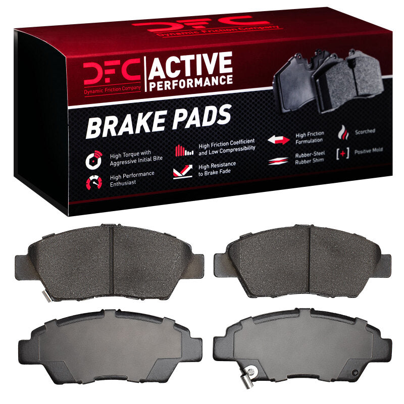 DFC 09-20 Honda CR-Z Front Active Performance Pads - Low Metallic