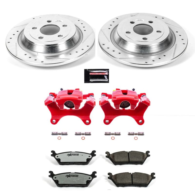 PowerStop Power Stop 15-17 Ford F-150 Rear Z36 Truck&Tow Kit w/Cals