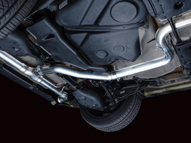 AWE Tuning 2022 VW GTI MK8 Track Edition Exhaust - Diamond Black Tips