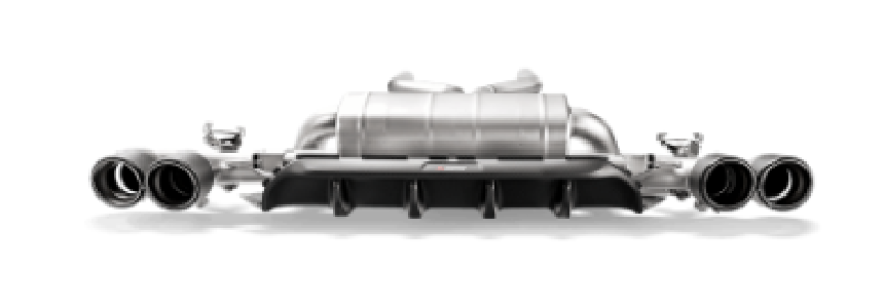Akrapovic Akrapovic 18+ BMW M5 (F90) Rear Carbon Fiber Diffuser - Matte w/Red Akrapovic Logo