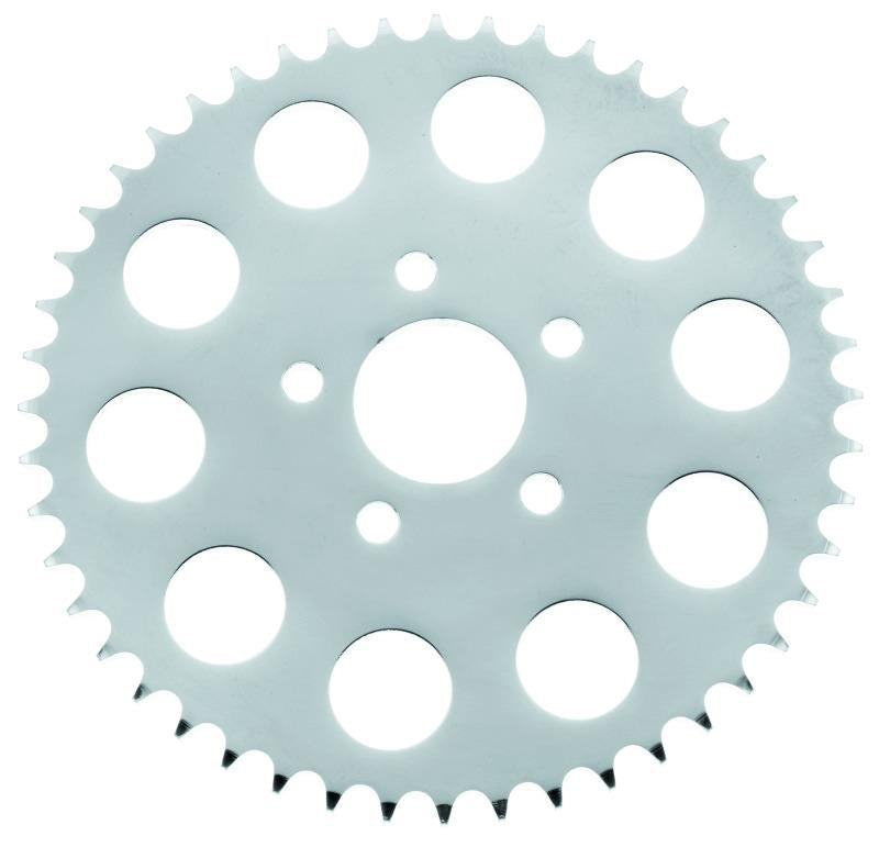 TwinPower Twin Power 86-92 XL Chrome Disc Brake Rear Sprocket Replaces H-D 41470-86 48 Tooth Flat