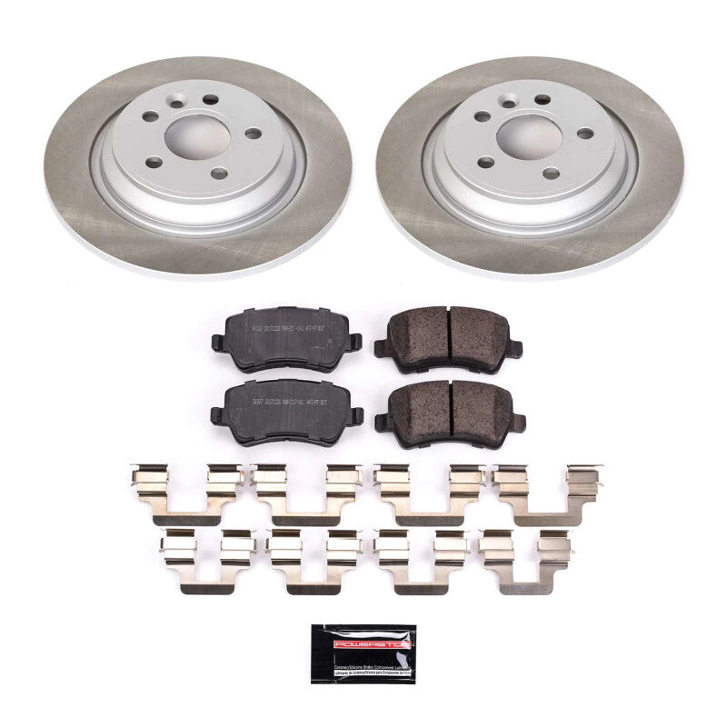 PowerStop Power Stop 08-16 Volvo XC70 Rear Semi-Coated Rotor Kit