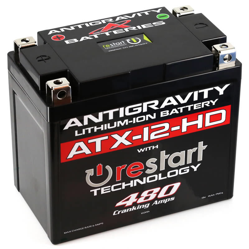Antigravity Batteries Antigravity YTX12 High Power Lithium Battery w/Re-Start