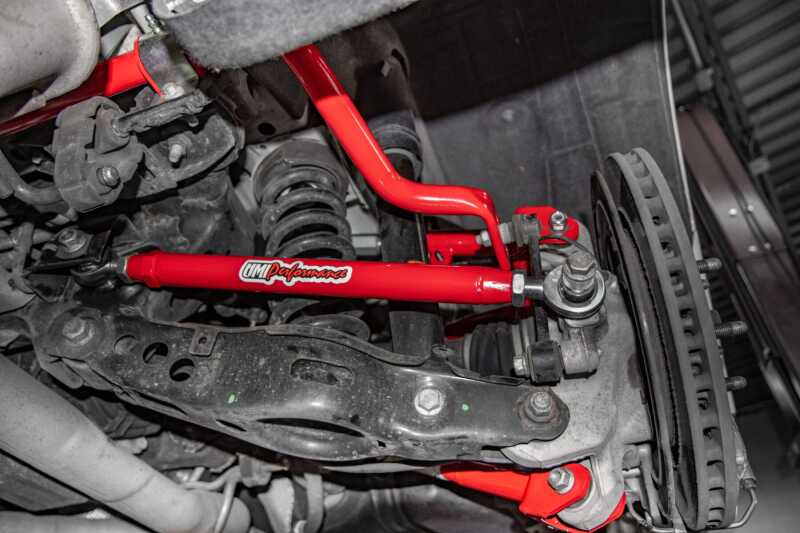 UMI Performance 16-24 Chevrolet Camaro Alignment Toe Arm - Red
