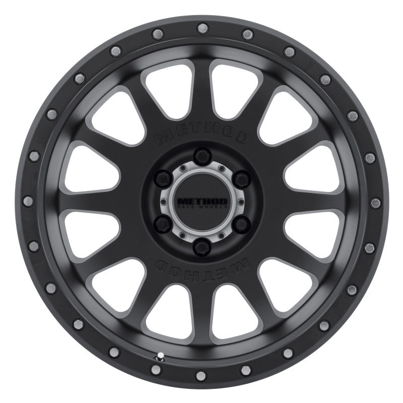 Method Wheels Method MR605 NV 20x10 -24mm Offset 6x135 87mm CB Matte Black Wheel