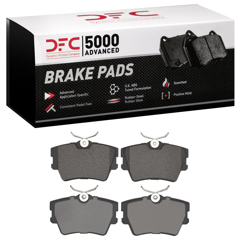 DFC 96-97 Volkswagen EuroVan Rear 5000 Advanced Low Metallic Brake Pads