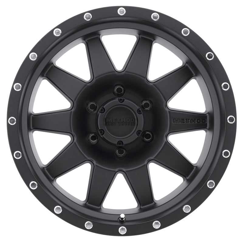 Method Wheels Method MR301 The Standard 15x7 -6mm Offset 6x5.5 108mm CB Matte Black Wheel