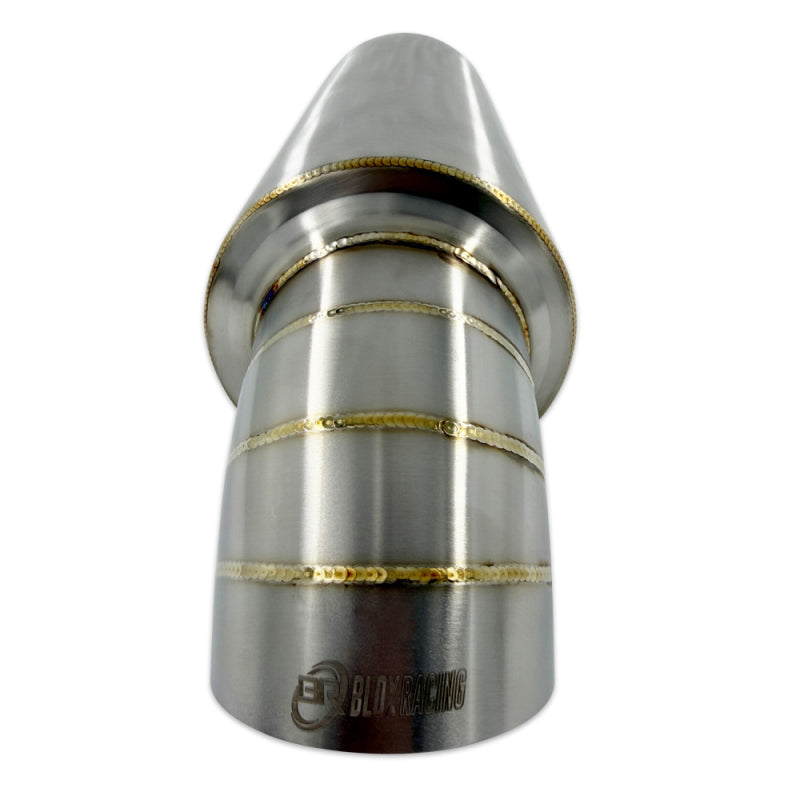 BLOX Racing 3.5in Street Muffler With Turndown Tip