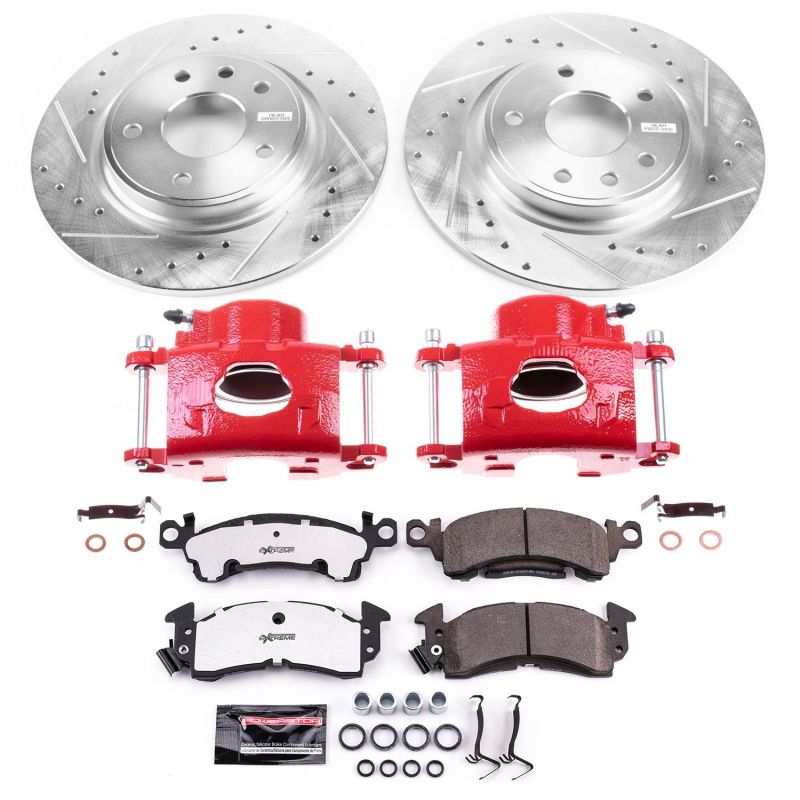 PowerStop Power Stop 1977 Cadillac Fleetwood Front Z26 Street Kit w/Cals