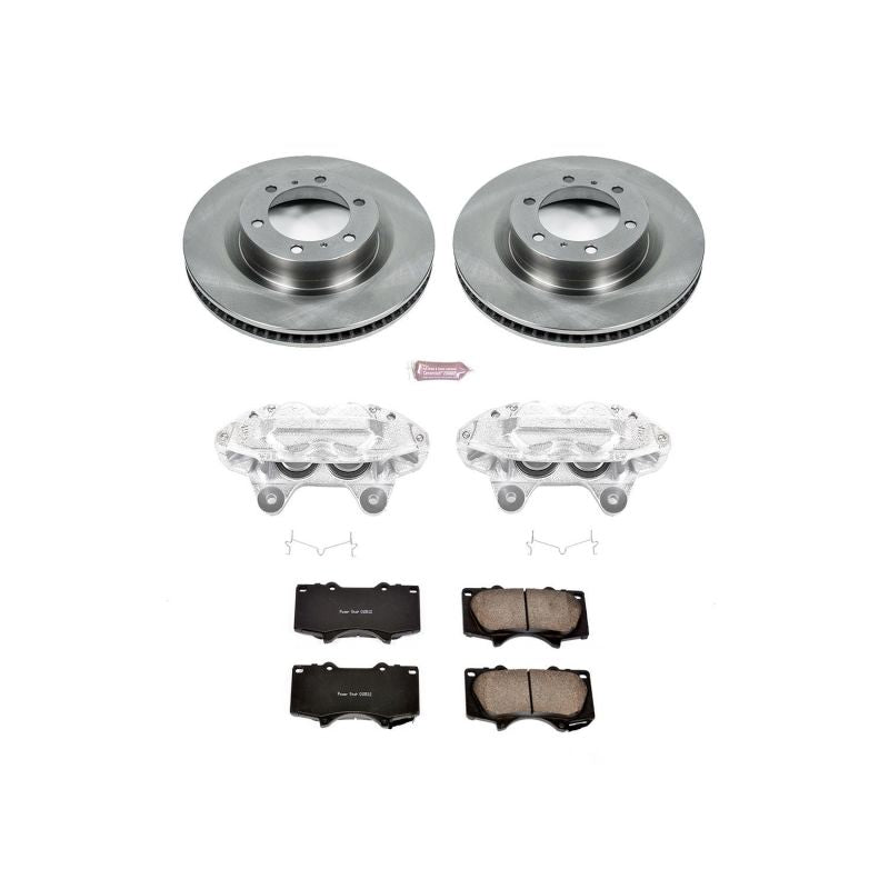 PowerStop Power Stop 10-15 Toyota 4Runner Front Autospecialty Kit w/Cals