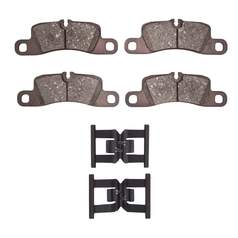 R1 Concepts R1 09-09 Porsche Cayenne Rear Semi Met Pads & Hardware Kit
