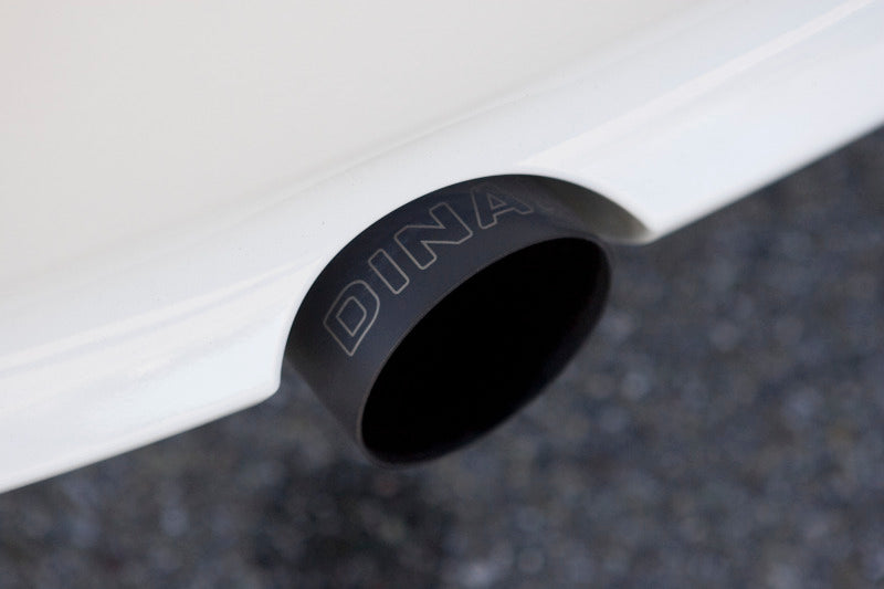 Dinan 07-11 BMW 335i/335xi (E90) Free Flow Axleback Exhaust System - Black Tips