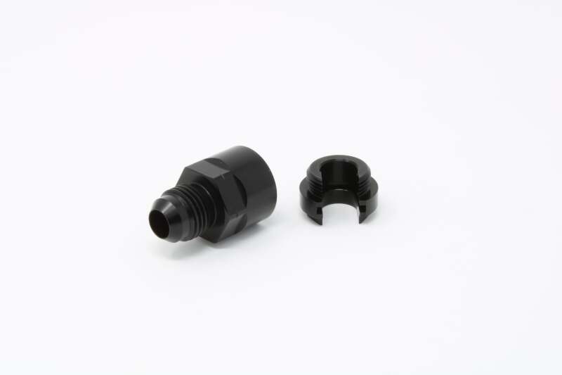 Aeromotive VaporWorx Fitting - GM 3/8in Female Quick Connect to AN-06 Male Adapter
