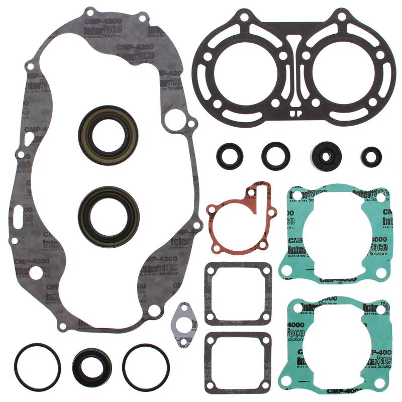 Vertex Pistons Vertex Gaskets 87-09 Yamaha YFZ350 Banshee Complete Gasket Kit w/ Oil Seals