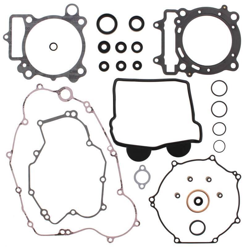 Vertex Pistons Vertex Gaskets 08-09 Kawasaki KLX450R Complete Gasket Kit w/ Oil Seals