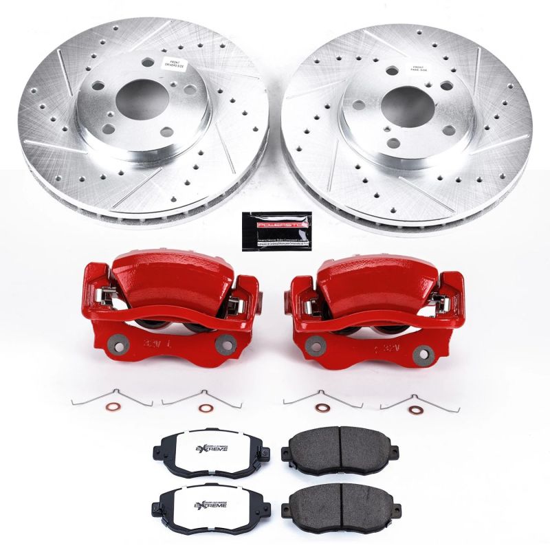 PowerStop Power Stop 01-05 Lexus IS300 Front Z26 Street Kit w/Cals