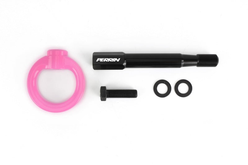Perrin Performance PERRIN 14-19 Subaru Forester Tow Hook Kit (Rear) - Hyper Pink