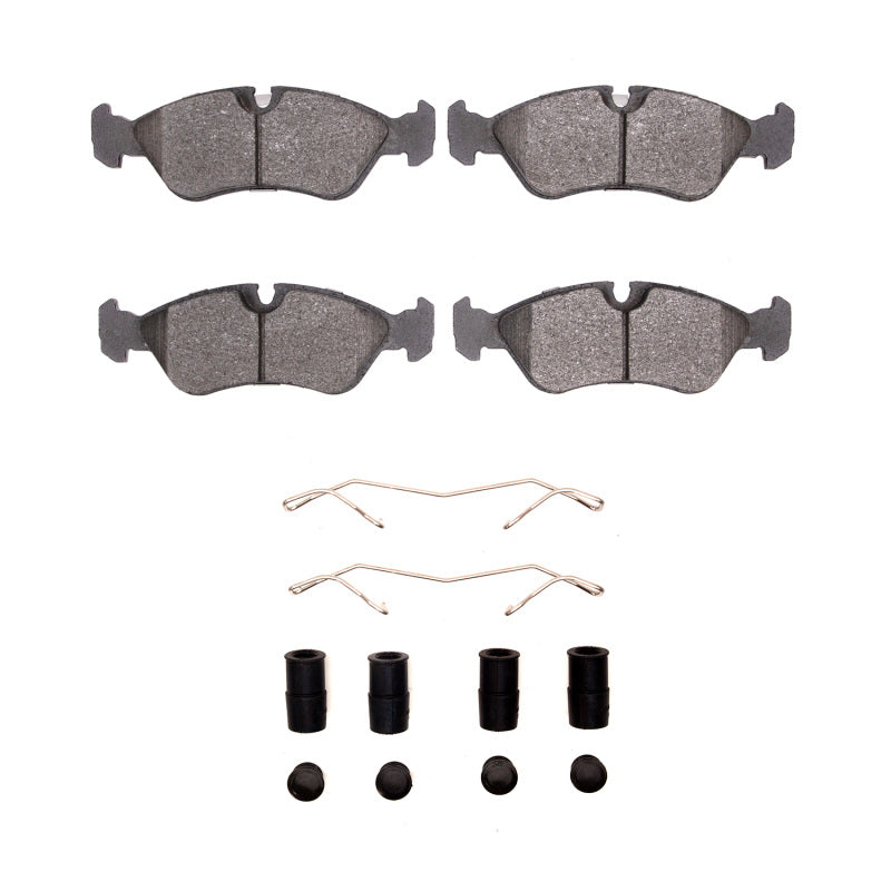 DFC 99-02 Daewoo Lanos Front 5000 Advanced Semi Metallic Brake Pads and Hardware Kit
