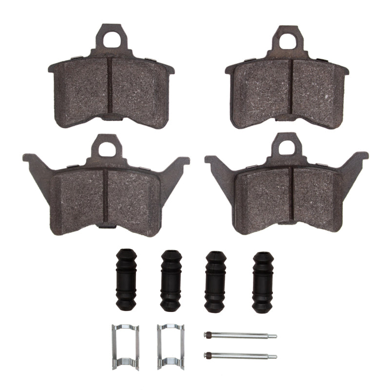 R1 Concepts R1 88-90 Chrysler New Yorker Rear Semi Met Pads & Hardware Kit