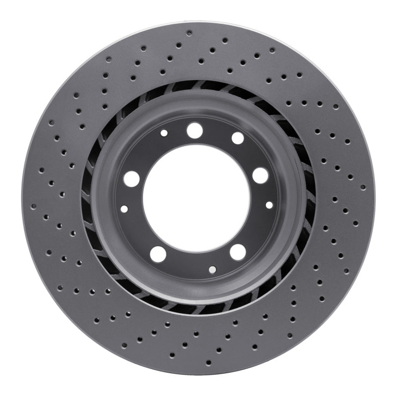 DFC 78-89 Porsche 930 Right Rear Drilled GeoSPEC Coated Rotor
