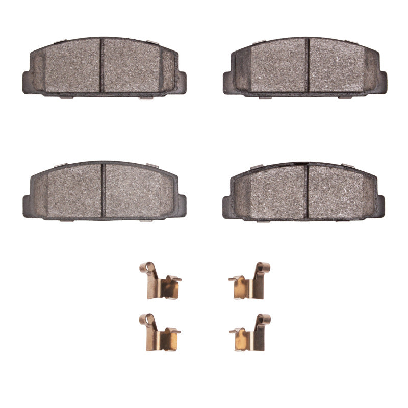 R1 Concepts R1 84-89 Chrysler Conquest Rear Semi Met Pads & Hardware Kit