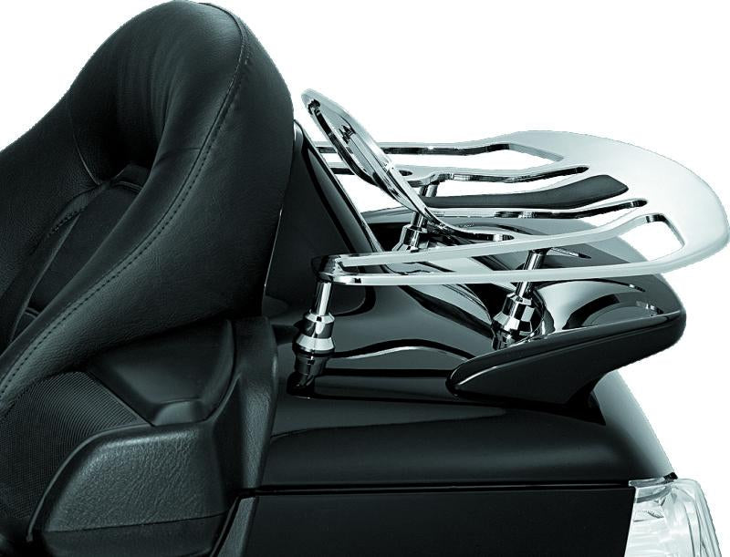 Kuryakyn Luggage Rack Risers 01-17 Honda GL1800 Except F6B Models - Chrome