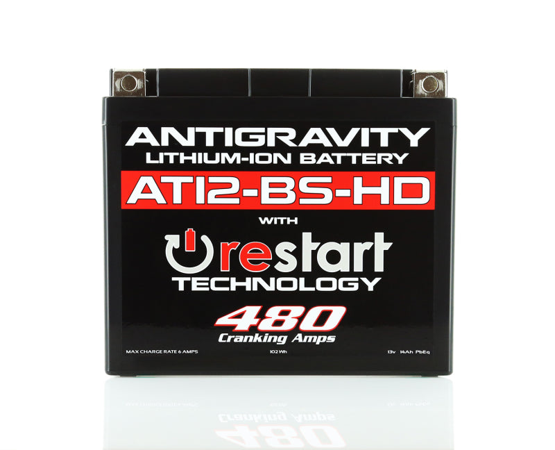 Antigravity Batteries Antigravity YT12-BS High Power Lithium Battery w/Re-Start