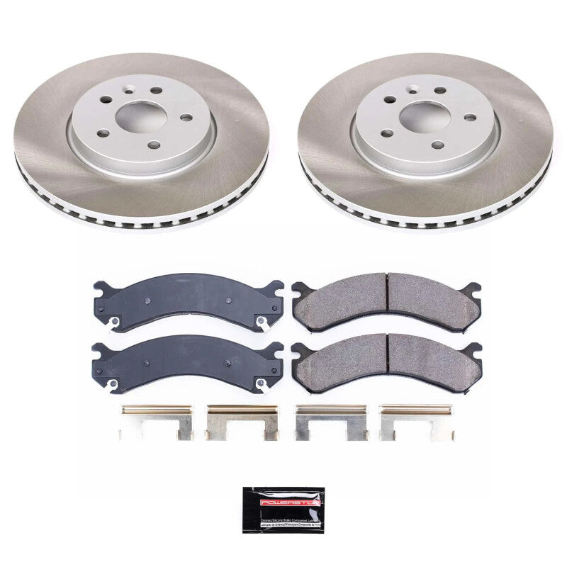PowerStop Power Stop 18-22 Chevrolet Trax Front Semi-Coated Rotor Kit