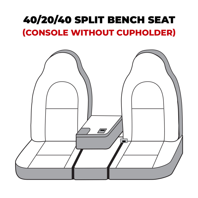 Covercraft 99-02 Ford Std Polycotton SeatSaver Custom Front Row Seat Covers - Charcoal