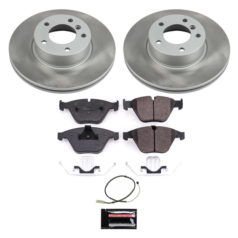 PowerStop Power Stop 13-15 BMW X1 Front Semi-Coated Rotor Kit