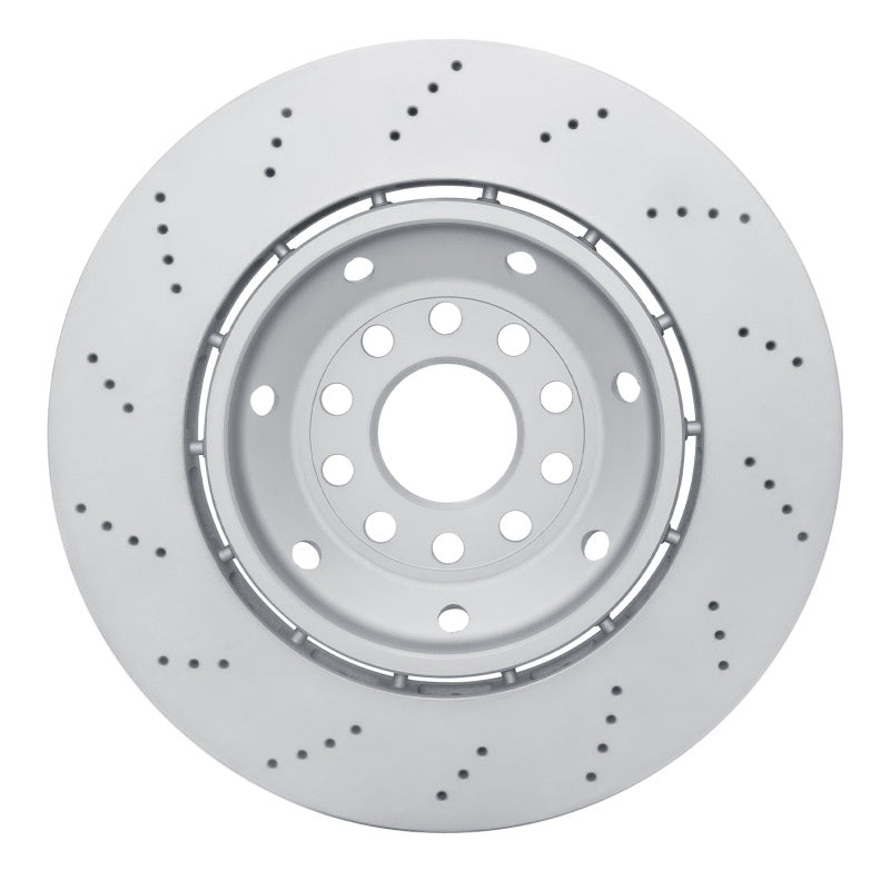 DFC 03-04 Audi RS6 Right Front Drilled Hi-Carbon Alloy Geomet Coated Rotor