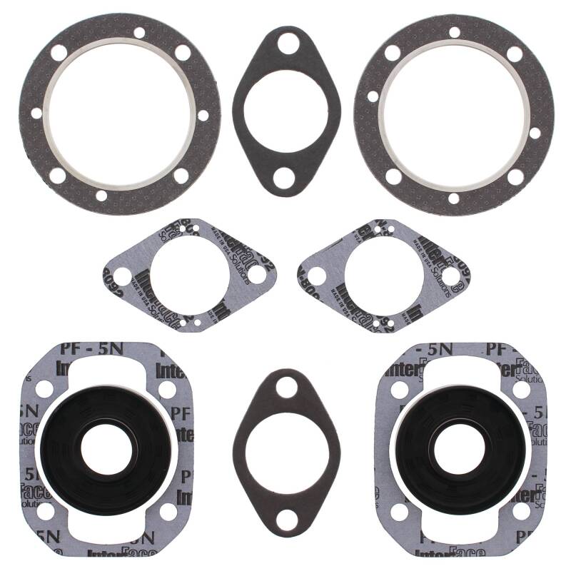 Vertex Pistons Vertex Gaskets Hirth 172R 17/3 FC/2 Complete Gasket Kit w/ Oil Seals